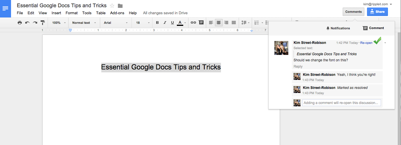 Google Docs Tips to Help You Become a Pro | Ripple IT