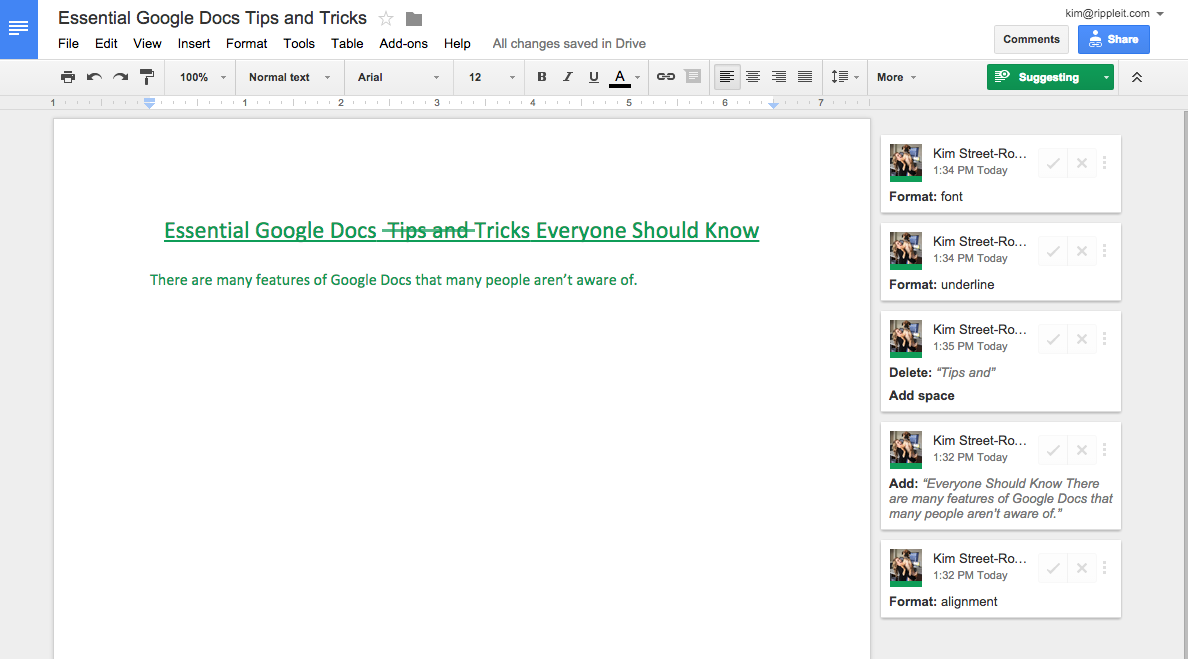 Google Docs Tips to Help You Become a Pro | Ripple IT