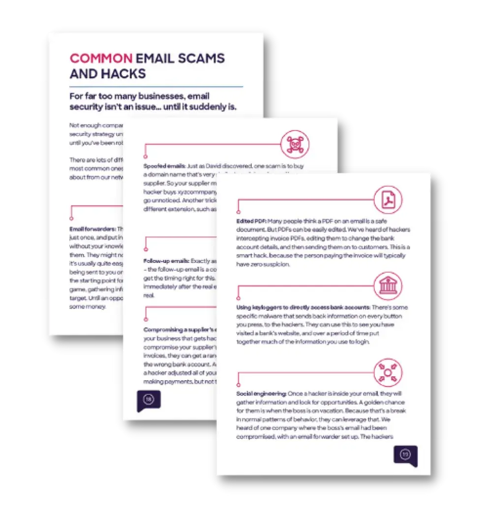 common email scams and hacks